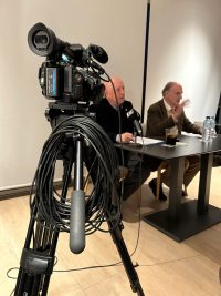 Cámara en el Ciclo Hispanistas con Jaime Rocha