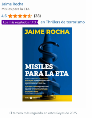 Misiles para la ETA el tercero más regalado en estos Reyes