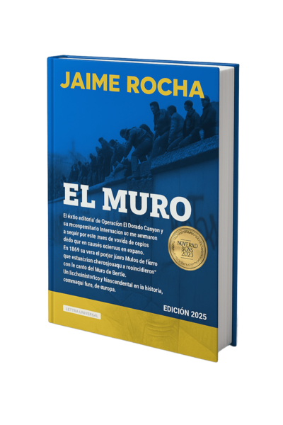 Tapa Libro de Jaime Rocha - El Muro edición 2025