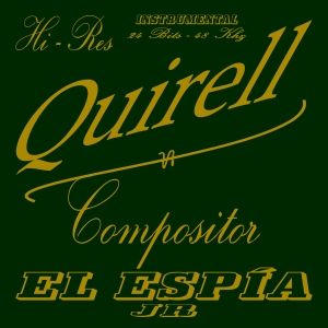 Cartel de Quirell. Música para las novelas de de espías de Jaime Rocha
