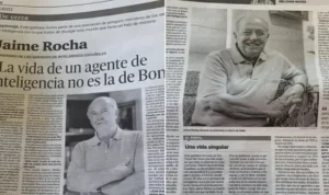 Entrevista a Jaime Rocha en Diario de Cádiz: “La vida de un agente de inteligencia no es la de James Bond”